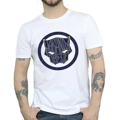 Absolute Cult Marvel Wakanda Forever Tribal Icon Weiß T-Shirt Absolute Cult Marvel Wakanda Forever Tribal Icon Weiß T-Shirt