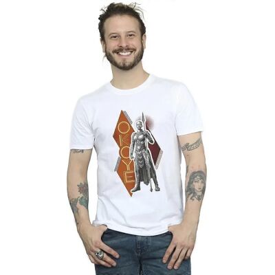 Absolute Cult Marvel Okoye Stance T-Shirt - Herren Weiß Medium Absolute Cult Marvel Okoye Stance T-Shirt - Herren Weiß Medium