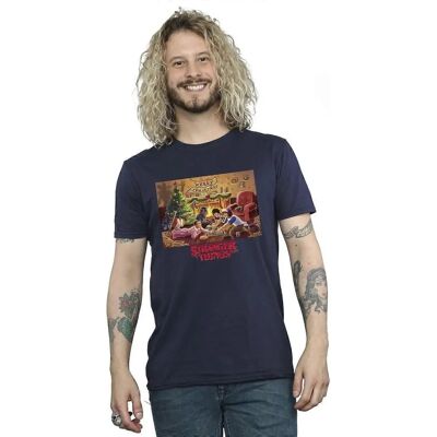 Absolute Cult Netflix Stranger Things Navy Blue X-Large T-Shirt - Herren Absolute Cult Netflix Stranger Things Navy Blue X-Large T-Shirt - Herren