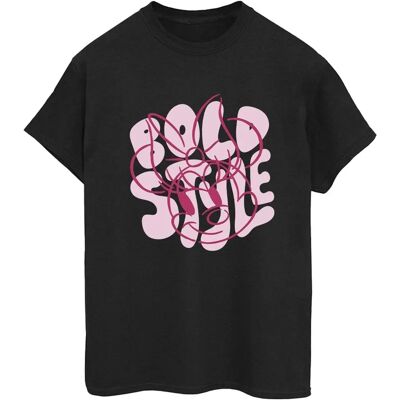 Disney Minnie Mouse Boyfriend Fit T-Shirt - Casual Black Disney Minnie Mouse Boyfriend Fit T-Shirt - Casual Black