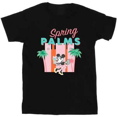 Disney Minnie Mouse Frühlings Palmen T-Shirt - T-Shirt Disney Minnie Mouse Frühlings Palmen T-Shirt - T-Shirt