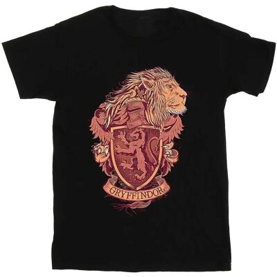 Harry Potter Gryffindor Sketch Crest T-Shirt - T-Shirt Harry Potter Gryffindor Sketch Crest T-Shirt - T-Shirt