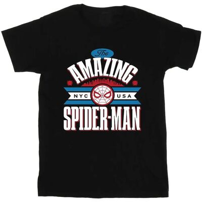 Absolute Cult Marvel Spider-Man NYC Amazing T-Shirt - T-Shirt Absolute Cult Marvel Spider-Man NYC Amazing T-Shirt - T-Shirt