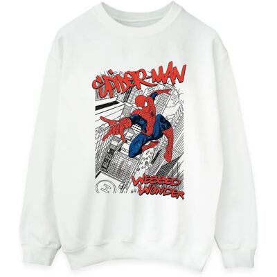 Felpa Marvel Spider-Man City Sketch - Grigia sport XL Felpa Marvel Spider-Man City Sketch - Grigia sport XL
