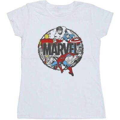Marvel Damen-Kreist-Shirt - Offizielles Lizenzprodukt Marvel Damen-Kreist-Shirt - Offizielles Lizenzprodukt