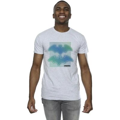 Absolute Cult DC Comics Batman Grid Gradient T-Shirt - T-Shirt Absolute Cult DC Comics Batman Grid Gradient T-Shirt - T-Shirt