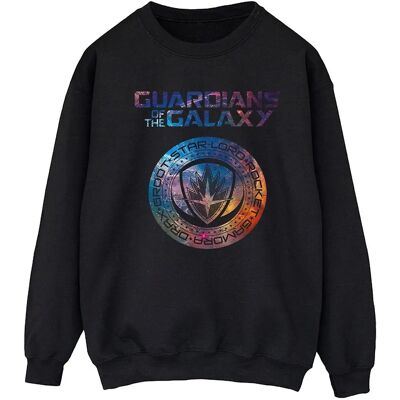 Absolute Cult Marvel Women's Guardians Of The Galaxy Stars Fill Logo Sweatshirt - Sweatshirt Absolute Cult Marvel Women's Guardians Of The Galaxy Stars Fill Logo Sweatshirt - Sweatshirt