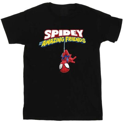 Absolute Cult Marvel Spider-Man Hängend T-Shirt Absolute Cult Marvel Spider-Man Hängend T-Shirt