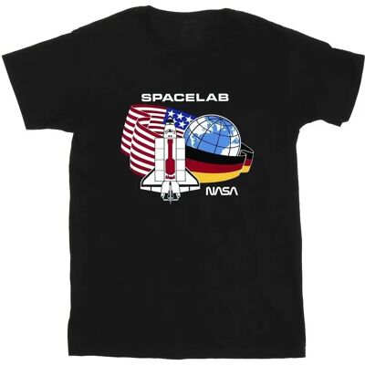 Absolute Cult - NASA Space Lab T-Shirt - Schwarz - t-shirt Absolute Cult - NASA Space Lab T-Shirt - Schwarz - t-shirt