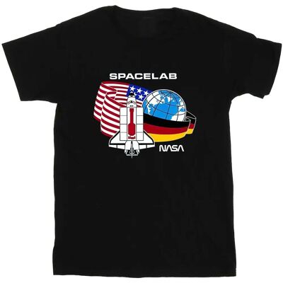 Absolute Cult T-Shirt Uomo NASA Laboratorio Spaziale Blu Navy - T-Shirt Absolute Cult T-Shirt Uomo NASA Laboratorio Spaziale Blu Navy - T-Shirt