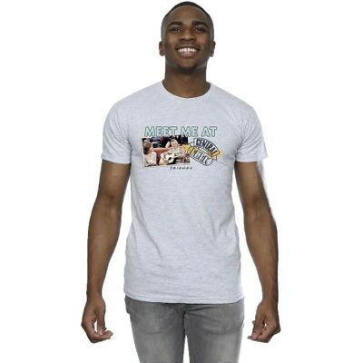 T-Shirt Uomini Absolute Cult Friends - Grigio Sport T-Shirt Uomini Absolute Cult Friends - Grigio Sport