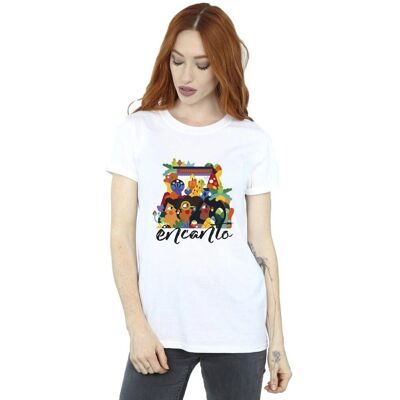 Disney Encanto Sisters Boyfriend Fit T-Shirt - T-Shirt Disney Encanto Sisters Boyfriend Fit T-Shirt - T-Shirt