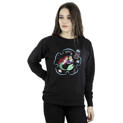 Disney Damen Die kleine Meerjungfrau liest ein Buch Sweatshirt - Sweatshirt Disney Damen Die kleine Meerjungfrau liest ein Buch Sweatshirt - Sweatshirt