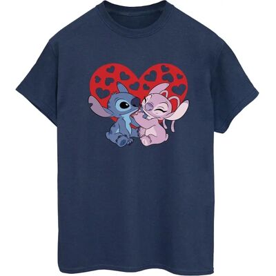 Koszulka w kolorze granatowym Disney Lilo & Stitch dla kobiet Koszulka w kolorze granatowym Disney Lilo & Stitch dla kobiet