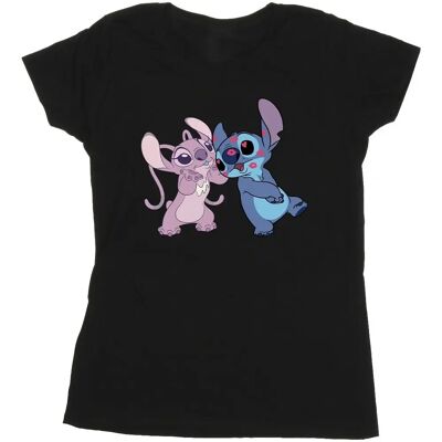 Disney Lilo & Stitch Kisses katoenen T-shirt - T-Shirt Disney Lilo & Stitch Kisses katoenen T-shirt - T-Shirt