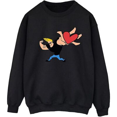 Absolute Cult Johnny Bravo Damenherz Geschenk Sweatshirt Absolute Cult Johnny Bravo Damenherz Geschenk Sweatshirt