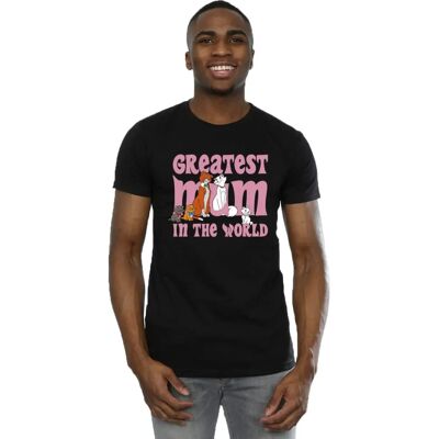 Disney The Aristocats Greatest Mum Schwarzes T-Shirt - T-Shirt Disney The Aristocats Greatest Mum Schwarzes T-Shirt - T-Shirt