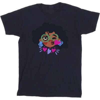 Absolute Cult Disney Encanto Mirabel Kuss Navy Blau XXX-Large - T-Shirt Absolute Cult Disney Encanto Mirabel Kuss Navy Blau XXX-Large - T-Shirt