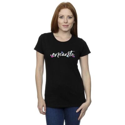 Disney Encanto Logo T-Shirt - Women - Black - Slim Fit - T-shirt Disney Encanto Logo T-Shirt - Women - Black - Slim Fit - T-shirt