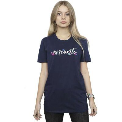Disney Encanto Navy Blue Boyfriend T-Shirt Disney Encanto Navy Blue Boyfriend T-Shirt