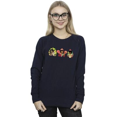 Absolute Cult Disney Encanto Family Line Navy Blue Sweatshirt Absolute Cult Disney Encanto Family Line Navy Blue Sweatshirt