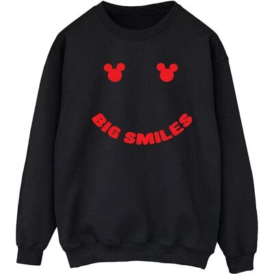 Felpa Donna Topolino Grande Sorriso Disney - Felpa Felpa Donna Topolino Grande Sorriso Disney - Felpa