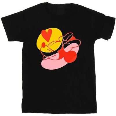 Disney Minnie Mouse Herz T-Shirt - Schwarz - XXX-Large Disney Minnie Mouse Herz T-Shirt - Schwarz - XXX-Large