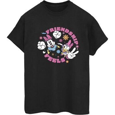 Disney Minnie Mouse Daisy Freundschaft Damen T-Shirt - Schwarz Disney Minnie Mouse Daisy Freundschaft Damen T-Shirt - Schwarz