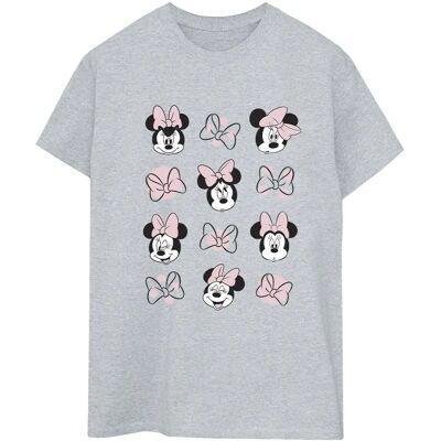 Disney Minnie Mouse Boyfriend T-Shirt Sport Grey Disney Minnie Mouse Boyfriend T-Shirt Sport Grey