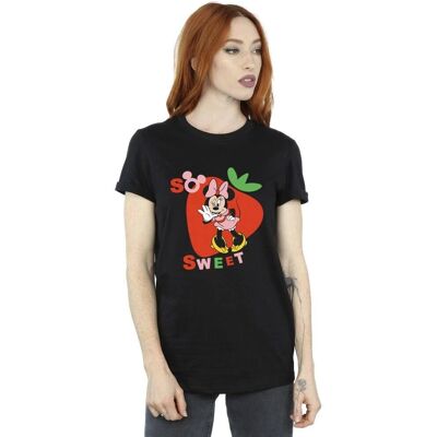 Disney Damen Minnie Mouse So Sweet Erdbeer Boyfriend Fit T-Shirt - T-Shirt Disney Damen Minnie Mouse So Sweet Erdbeer Boyfriend Fit T-Shirt - T-Shirt