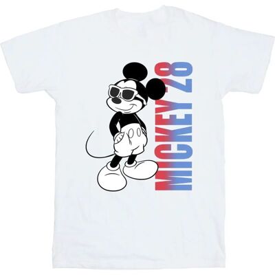 T-shirt dégradé Mickey Mouse Disney - Homme Blanc XX-Large T-shirt dégradé Mickey Mouse Disney - Homme Blanc XX-Large