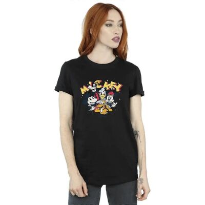 Koszulka Mickey Mouse Fit boyfriend Disney - Czarna - Koszulka Koszulka Mickey Mouse Fit boyfriend Disney - Czarna - Koszulka
