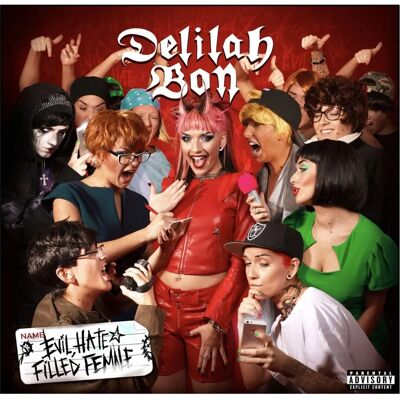 Bon Delilah - Evil Hate Filled Female - Vinilo LP Bon Delilah - Evil Hate Filled Female - Vinilo LP