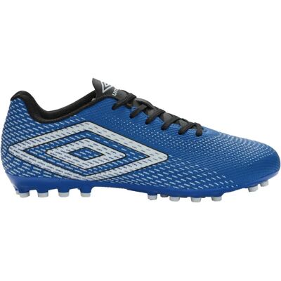Umbro - AURORA II AG - Blanco - Azul Marino - Botas de fútbol Umbro - AURORA II AG - Blanco - Azul Marino - Botas de fútbol