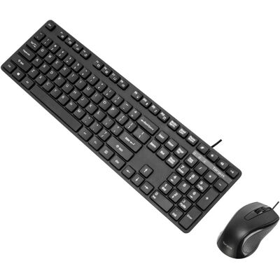 Targus B2b Drahtgebundenes Antimikrobielles Tastatur-Maus-Set - Inklusive Tastatur und Maus Targus B2b Drahtgebundenes Antimikrobielles Tastatur-Maus-Set - Inklusive Tastatur und Maus