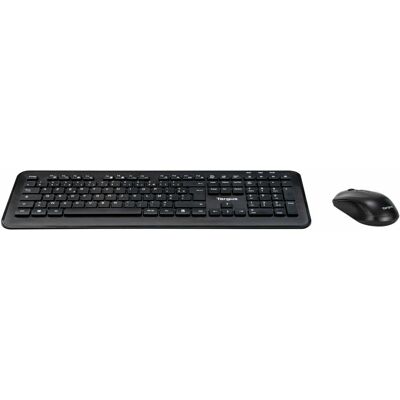 Targus AKM610FR - Drahtlose RF Tastatur & Maus - Schwarz Targus AKM610FR - Drahtlose RF Tastatur & Maus - Schwarz