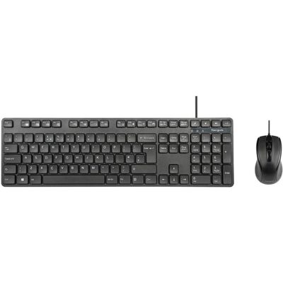 Targus AKM622FR Clavier et Souris - Noir - Publicité Targus AKM622FR Clavier et Souris - Noir - Publicité
