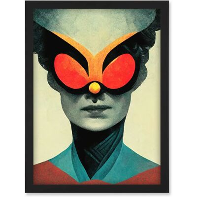 Artery8 - Emily Pankhurst - Black - A4 - Framed wall art Artery8 - Emily Pankhurst - Black - A4 - Framed wall art