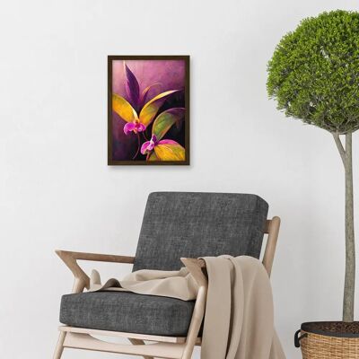 Artery8 - Pink Orchid - Mauve - A4 - Art Print Artery8 - Pink Orchid - Mauve - A4 - Art Print