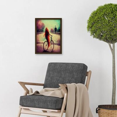 Artery8 - Koi Fish With Bicycle Surrealism Artery8 - Koi Fish With Bicycle Surrealism