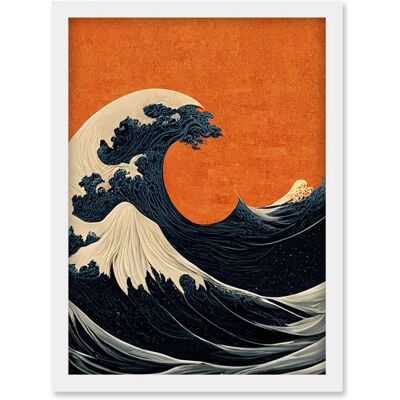 Artery8 - Great Wave Off Kanagawa - A4 - Wall Art Print Artery8 - Great Wave Off Kanagawa - A4 - Wall Art Print