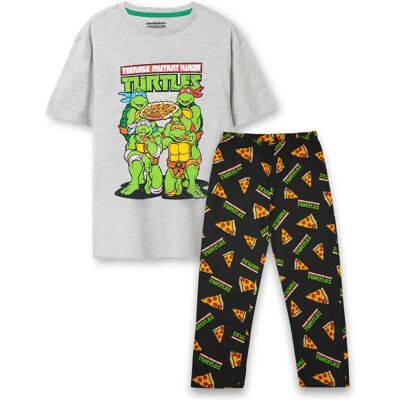 Pyjama Teenage Mutant Ninja Turtles Vanilla Underground Noir à Manches Courtes et Pantalon Long - Publicité Pyjama Teenage Mutant Ninja Turtles Vanilla Underground Noir à Manches Courtes et Pantalon Long - Publicité