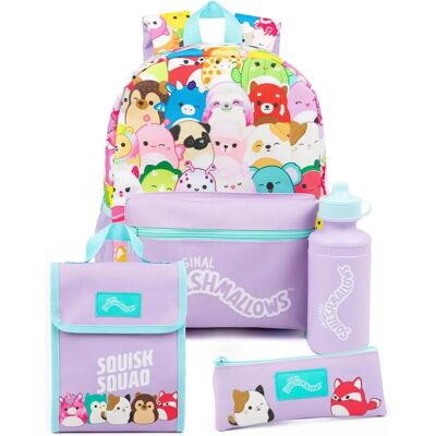 Squishmallows Backpack Set - Unisex Kids Purple Squishmallows Backpack Set - Unisex Kids Purple