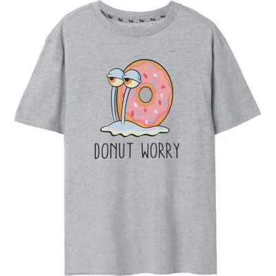 SpongeBob SquarePants Donut Worry Women's T-Shirt - T-Shirt SpongeBob SquarePants Donut Worry Women's T-Shirt - T-Shirt