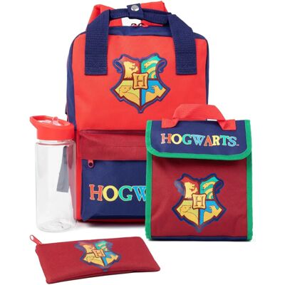 Vanilla Underground Harry Potter Unisex Kids 4 Piece Backpack Set - Red - Backpack set Vanilla Underground Harry Potter Unisex Kids 4 Piece Backpack Set - Red - Backpack set