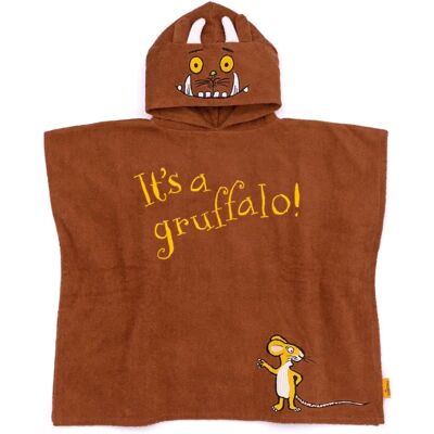 Vanilla Underground Gruffalo & Friends Kids Poncho - Brown Vanilla Underground Gruffalo & Friends Kids Poncho - Brown