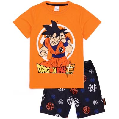Ensemble Pyjama Unisexe Enfant Goku - Manches Courtes, Shorts, Orange - 5-14 Ans - Publicité Ensemble Pyjama Unisexe Enfant Goku - Manches Courtes, Shorts, Orange - 5-14 Ans - Publicité