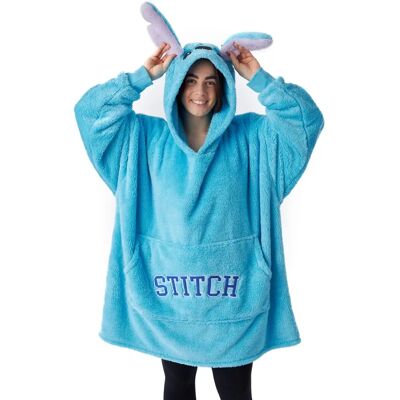 Disney Bleu Hoodie Couverture Lilo & Stitch - Taille Unique - Publicité Disney Bleu Hoodie Couverture Lilo & Stitch - Taille Unique - Publicité