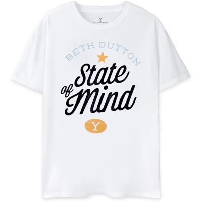 Yellowstone Beth Dutton White X-Large T-Shirt Yellowstone Beth Dutton White X-Large T-Shirt