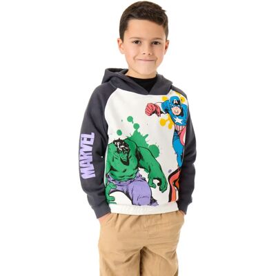 Vanilla Underground Marvel Boys Hoodie - Multicoloured Character - Hoodie Vanilla Underground Marvel Boys Hoodie - Multicoloured Character - Hoodie